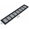 MPkovania SRL - ALFA vetracia mriežka 80 x 500 mm, 500 mm, 80 mm, CIM - čierna matná (C35) MPkovania SRL - ALFA vetracia mriežka 80 x 500 mm, 500 mm, 80 mm, CIM - čierna matná (C35)