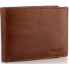 Pánska luxusná peňaženka koňaková hnedá LG-2111 Pánska luxusná peňaženka koňaková hnedá LG-2111