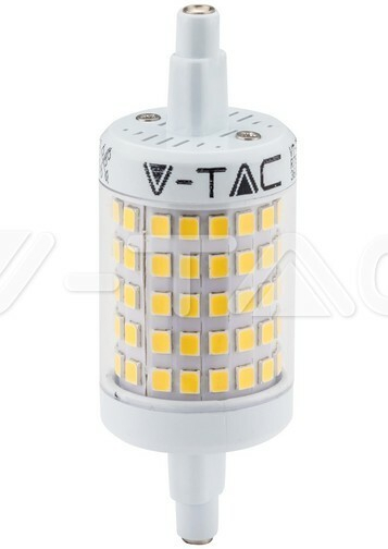 V-TAC LED žiarovka 7W R7S 78mm 6500K VT-2237