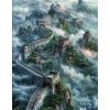 Norimpex diamantové maľovanie Veľká čínsky múr v hmle 30 x 40cm