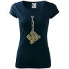 50 rokov na krku reťaz - Dámske tričko Pure - XS ( Tmavomodrá (veľmi tmavá - skoro čierna) ) 50 rokov na krku reťaz - Dámske tričko Pure - XS ( Tmavomodrá (veľmi tmavá - skoro čierna) )