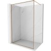 MEXEN/S - Kioto-F Sprchová zástena WALK-IN s rámom 155 x 202, transparent 8 mm, meď kartáčovaná 800-155-104-65-00 MEXEN/S - Kioto-F Sprchová zástena WALK-IN s rámom 155 x 202, transparent 8 mm, meď kartáčovaná 800-155-104-65-00