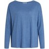 Vila Svetre Noos Knit Abella L/S - Federal Blue Modrá Vila Svetre Noos Knit Abella L/S - Federal Blue Modrá