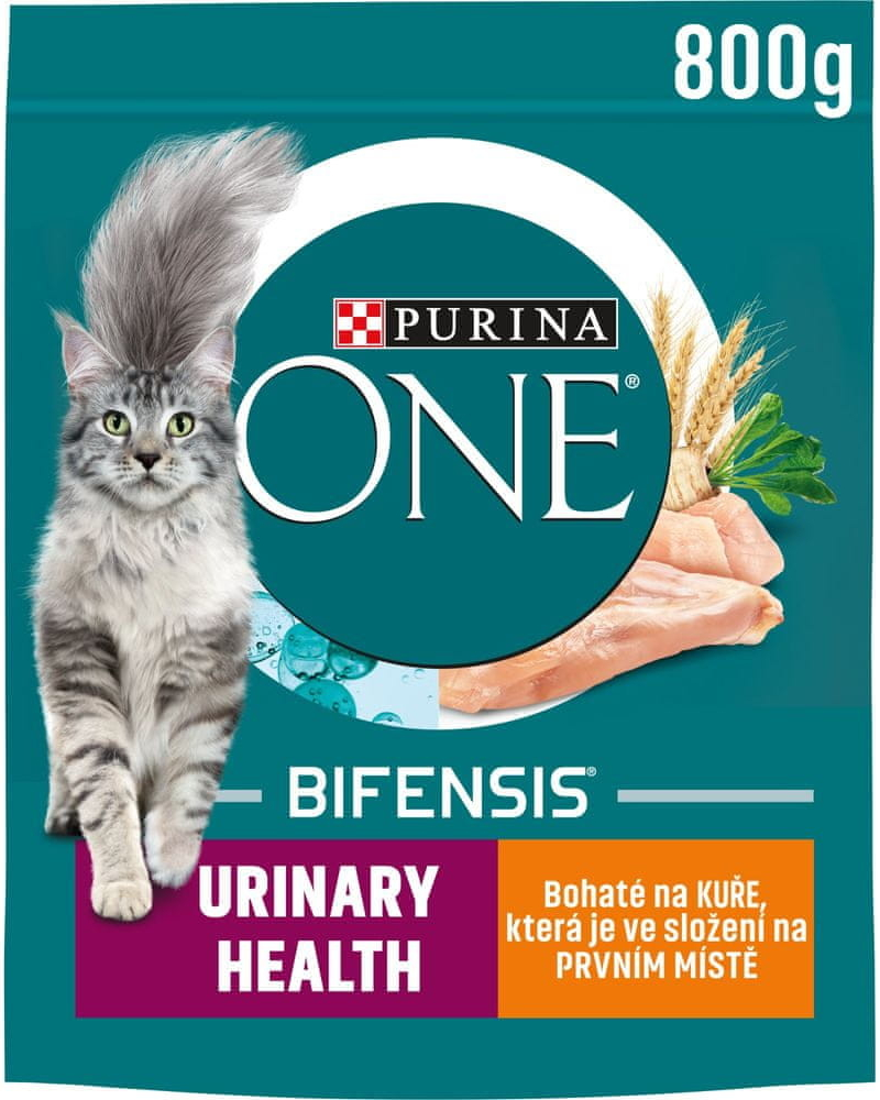 Purina ONE Bifensis Urinary Care s kuřecím a pšenicí 8 x 800 g