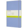Moleskine Zápisník mäkké dosky A5 čistý nebesky modrý