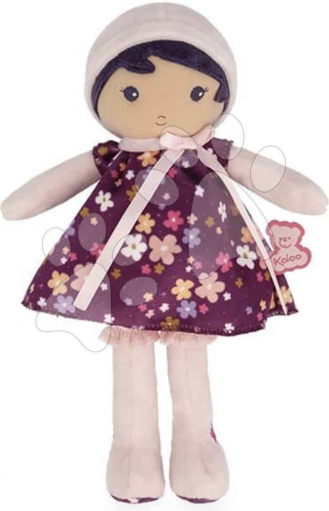 Kaloo Violette Doll Tendresse 25 cm vo fialových šatách z jemného textilu