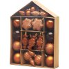 Gule MagicHome Vianoce, sada, 32 ks, medené, mix, na vianočný stromček Gule MagicHome Vianoce, sada, 32 ks, medené, mix, na vianočný stromček
