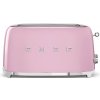 SMEG Hriankovač na 4 plátky, 215x394x208 mm, pastelovo ružový | SMEG, 50's Style SMEG Hriankovač na 4 plátky, 215x394x208 mm, pastelovo ružový | SMEG, 50's Style
