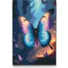 Vymalujsisam.sk Maľovanie podľa čísiel - Magický motýľ Veľkosť: 20x30cm, Rám: Na kartónovej doske Vymalujsisam.sk Maľovanie podľa čísiel - Magický motýľ Veľkosť: 20x30cm, Rám: Na kartónovej doske