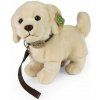 Rappa Plyšový pes zlatý retrívr stojící s vodítkem, 25 cm Rappa Plyšový pes zlatý retrívr stojící s vodítkem, 25 cm