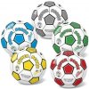Lopta 23cm futbalová 5farebn