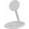 CANYON Bezdrátová nabíječka WCS-205 15W Qi2 2in1 White CANYON Bezdrátová nabíječka WCS-205 15W Qi2 2in1 White