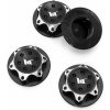 HOBBYTECH Hliníkové matice kola 17 mm černé 4 ks (HTR-1910001) HOBBYTECH Hliníkové matice kola 17 mm černé 4 ks (HTR-1910001)