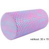 Yoga válec Sportago Seymour, modro-růžový - 30x15 cm Yoga válec Sportago Seymour, modro-růžový - 30x15 cm