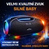 Bezdrôtový Bluetooth reproduktor/prehrávač, vodeodolný IPX6, USB, AUX, MIC, RGB Bezdrôtový Bluetooth reproduktor/prehrávač, vodeodolný IPX6, USB, AUX, MIC, RGB