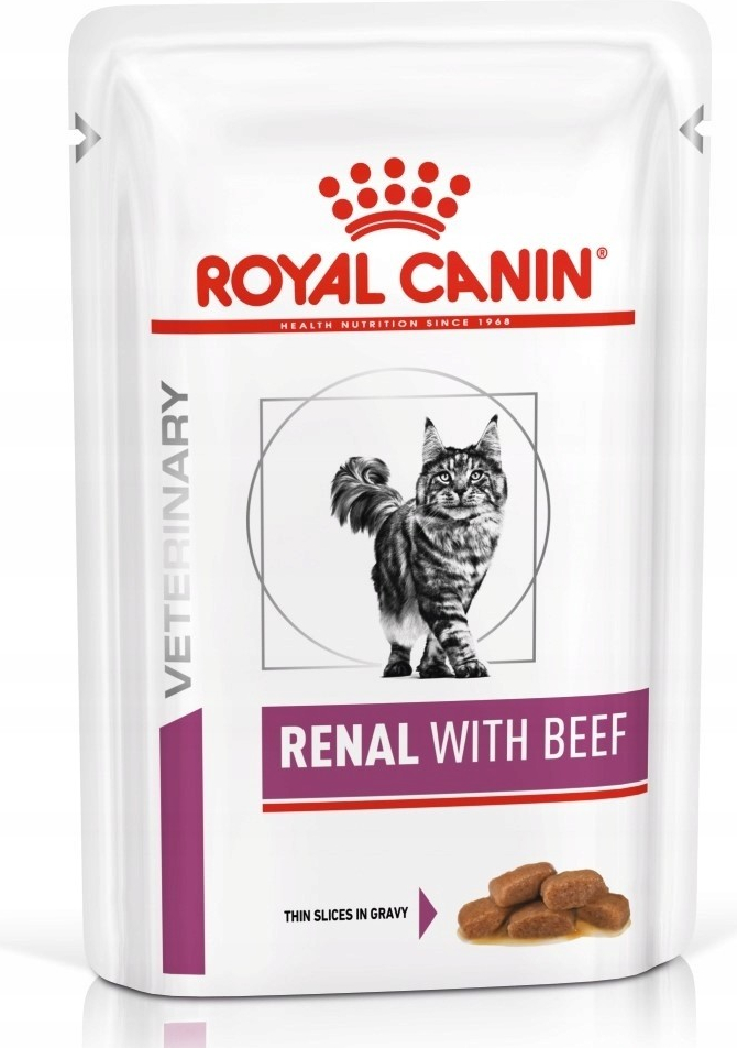 Royal Canin Veterinary Cat Renal with Beef 85 g