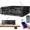 DOMÁCI HIFI ZOSILŇOVAČ BLUETOOTH 5.0 AV-MP326BT AUDIO PREHRÁVAČ FM RÁDIO DOMÁCI HIFI ZOSILŇOVAČ BLUETOOTH 5.0 AV-MP326BT AUDIO PREHRÁVAČ FM RÁDIO