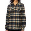 Burnside Dámska flanelová košeľa BU5210 Khaki Check S Burnside Dámska flanelová košeľa BU5210 Khaki Check S