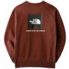 pánska mikina THE NORTH FACE RAGLAN RED BOX CREW Dark Oak L pánska mikina THE NORTH FACE RAGLAN RED BOX CREW Dark Oak L