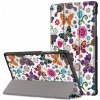 Smart Grafické Puzdro / Obal na Lenovo Tab M10 FHD TB-X606X (Motýľ) /Strad Smart Grafické Puzdro / Obal na Lenovo Tab M10 FHD TB-X606X (Motýľ) /Strad
