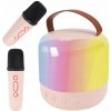 Mini karaoke set 2ks mikrofóny + bezdrôtový reproduktor pre deti Mini karaoke set 2ks mikrofóny + bezdrôtový reproduktor pre deti