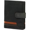 Pánska kožená peňaženka Nordee čierna KZ54408 Pánska kožená peňaženka Nordee čierna KZ54408