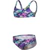 Arena Tie and Dye Bikini Top Girls Navy