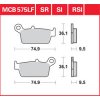 TRW brzdove platničky TRW MCB575 TRW brzdove platničky TRW MCB575