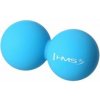 Dvojitý masážní míč HMS BLC02 modrý - Lacrosse Ball Dvojitý masážní míč HMS BLC02 modrý - Lacrosse Ball
