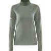 Craft ADV SubZ Wool LS 2 W dámske tričko - zelená (626200) - S Craft ADV SubZ Wool LS 2 W dámske tričko - zelená (626200) - S