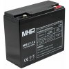 ABCtech MHPower MS17-12 olověný akumulátor AGM 12V/17Ah, Terminál T1 - M5 ABCtech MHPower MS17-12 olověný akumulátor AGM 12V/17Ah, Terminál T1 - M5