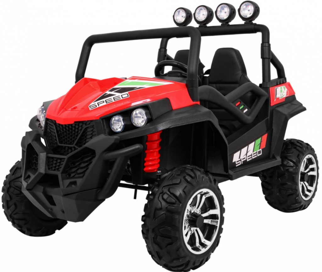 Mamido Elektrické autíčko Buggy Strong Lift 24V 4x4 červená