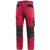 Canis (CXS) Pánske pracovné nohavice CXS SOLIS FLEX - Červená / čierna | 50 Canis (CXS) Pánske pracovné nohavice CXS SOLIS FLEX - Červená / čierna | 50