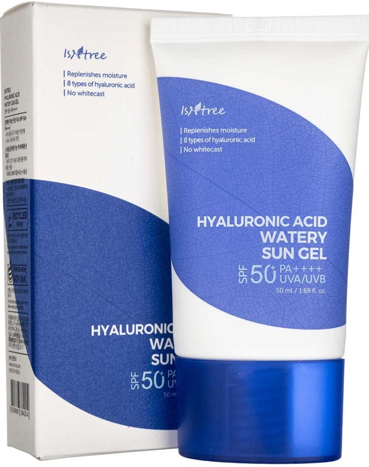 Isntree Hyaluronic Acid Watery Sun gél SPF50+/PA++++ Ľahký hydratačný krém 50 ml