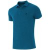 Outhorn Pánske polo tričko HOL19-TSM622A blue melange M Outhorn Pánske polo tričko HOL19-TSM622A blue melange M