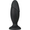 Anal Adventures Platinum Rocket - veľký análny kolík - čierny Anal Adventures Platinum Rocket - veľký análny kolík - čierny