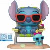Funko POP! Disney Lilo and Stitch: Stitch in Sunlounger Deluxe Special Edition 15 cm Funko POP! Disney Lilo and Stitch: Stitch in Sunlounger Deluxe Special Edition 15 cm