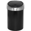 Brabantia Touch Bin 3 Liter Matt Black Brabantia Touch Bin 3 Liter Matt Black