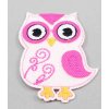 Nažehľovacia záplata - sovička - viac farebných variantov - rozmer 6,5 cm x 4,5 cm sovička - svetlo ružová - CEZ2108 Nažehľovacia záplata - sovička - viac farebných variantov - rozmer 6,5 cm x 4,5 cm sovička - svetlo ružová - CEZ2108