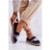 Tmavomodré dámske espadrilky s logom Big Star, JJ274963 BLK__19300-37 37 Tmavomodré dámske espadrilky s logom Big Star, JJ274963 BLK__19300-37 37