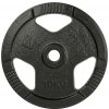 Liatinový kotúč inSPORTline Hamerton Black 10 kg 30 mm Liatinový kotúč inSPORTline Hamerton Black 10 kg 30 mm