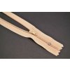 Nedeliteľný jemný plastový špirálový zips (veľkosť číslo 3) rôzne farby - dĺžka 12 cm - 60 cm 22 cm Béžová Nedeliteľný jemný plastový špirálový zips (veľkosť číslo 3) rôzne farby - dĺžka 12 cm - 60 cm 22 cm Béžová