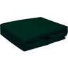 Darymex froté prestieradlo 036/110 tmavo zelené 120X200