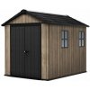 KETER Záhradný domček Apex 7,5 x 9 Ashwood, s podlahou PE612047 KETER Záhradný domček Apex 7,5 x 9 Ashwood, s podlahou PE612047