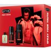 Str8 Red Code voda po holení 50 ml + deodorant sprej 150 ml + sprchový gél 250 ml, kozmetická sada pre mužov
