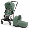 CYBEX Kočík kombinovaný Mios 3.0 Rosegold Leaf Green Platinum 2023 CYBEX Kočík kombinovaný Mios 3.0 Rosegold Leaf Green Platinum 2023