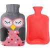 Termofor 2l - Hrejivá fľaša so svetríkom Sova Termofor 2l - Hrejivá fľaša so svetríkom Sova