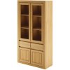 Drewmax Vitrína KW402 Moření Bělené Drewmax Vitrína KW402 Moření Bělené
