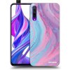 Picasee silikónový čierny obal pre Honor 9X Pro - Pink liquid Picasee silikónový čierny obal pre Honor 9X Pro - Pink liquid