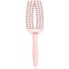 OLIVIA GARDEN Finger Brush Pink Double Bristles kefa na vlasy masážna 6-radová stredná dvojité plastové piny OLIVIA GARDEN Finger Brush Pink Double Bristles kefa na vlasy masážna 6-radová stredná dvojité plastové piny